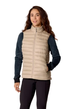 Rab Microlight Vest Wmns Dark Pebble