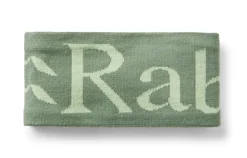 Rab Rab Knitted Logo Headband Dark Fig Green/fig Green