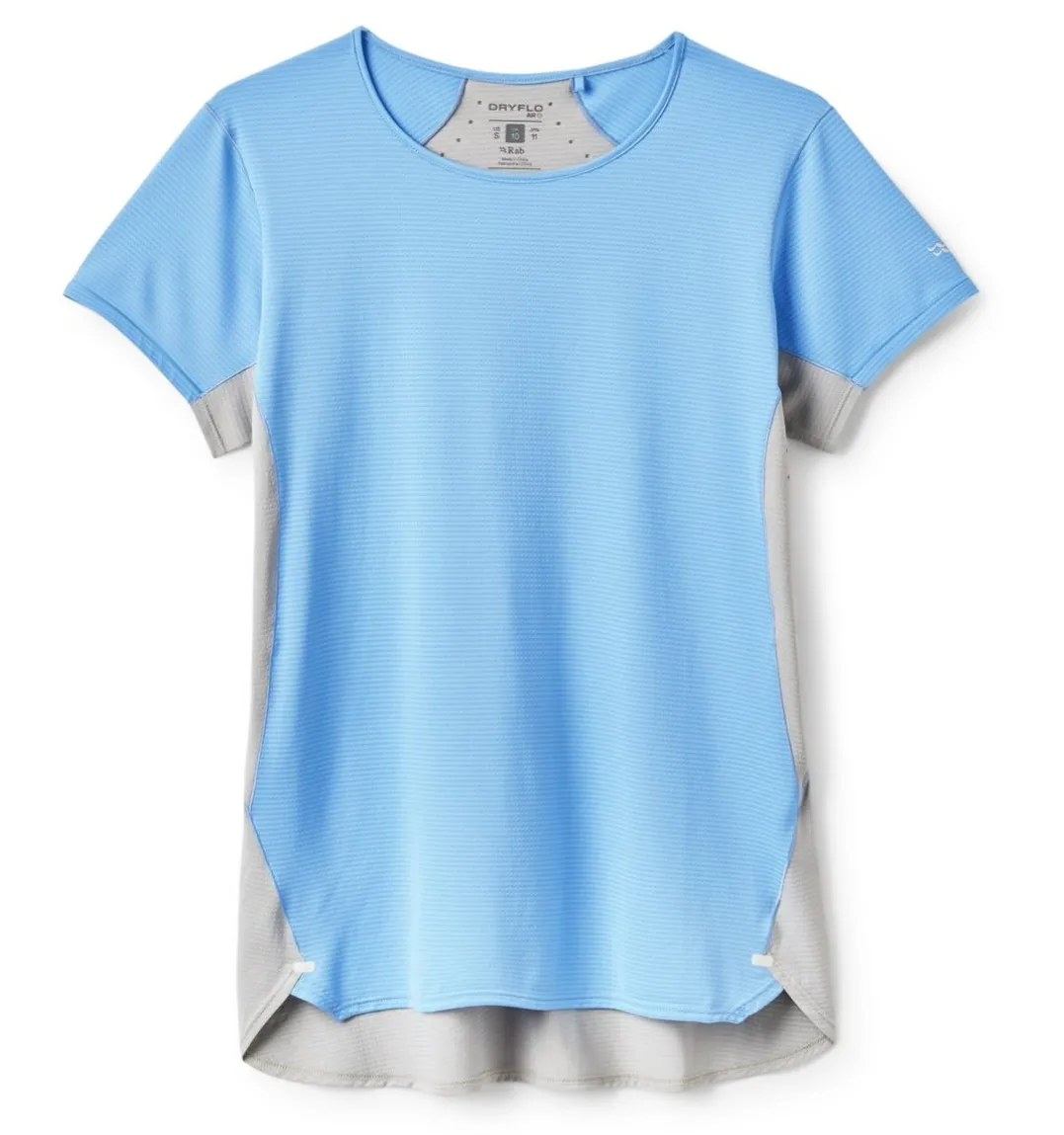 Rab Sonic Ultra Tee Wmns Bluebird/light Zinc