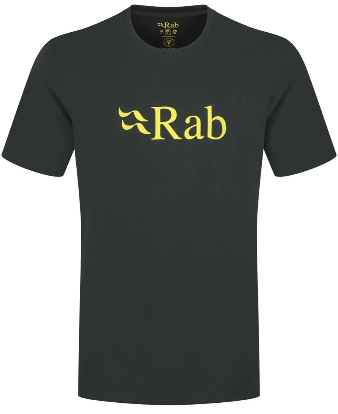 Rab Stance Logo Tee Beluga/pollen