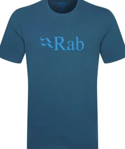 Rab Stance Logo Tee Tempest Blue