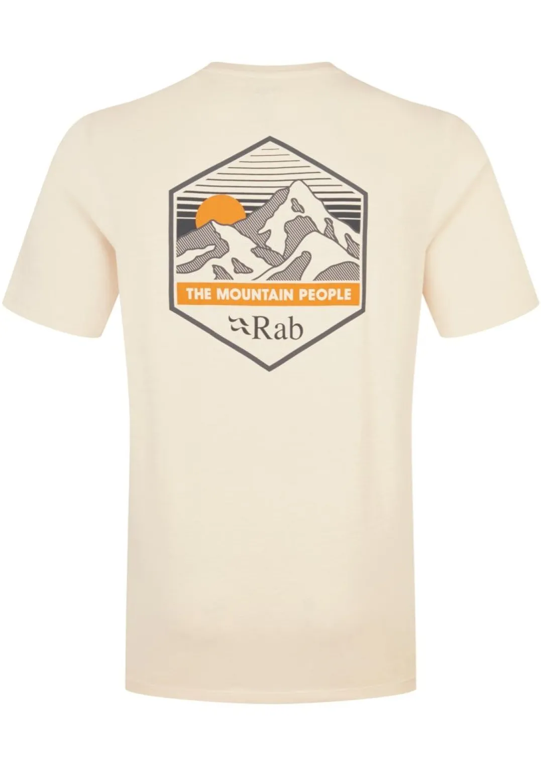 Rab Stance Mountain Peak Tee Ecru
