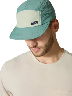 Rab Vista 5 Panel Cap Ebony/tempest Blue