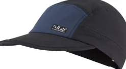 Rab Vista 5 Panel Cap Ebony/tempest Blue