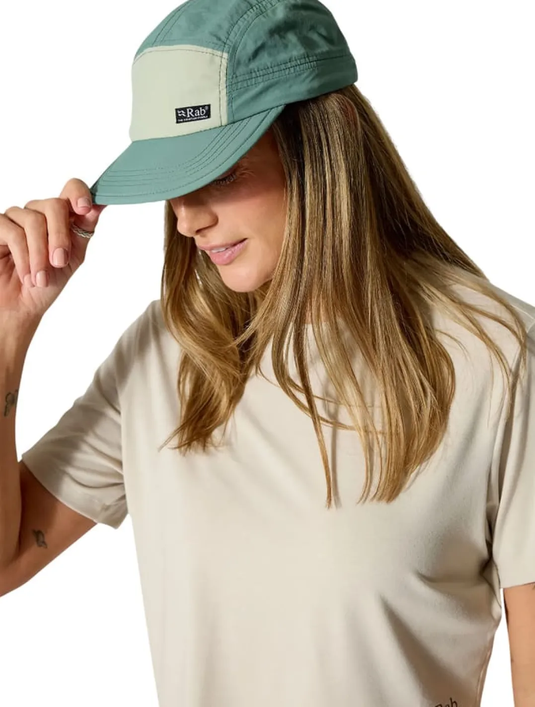 Rab Vista 5 Panel Cap Ebony/tempest Blue