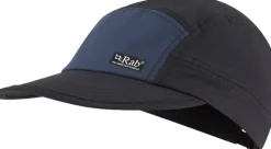 Rab Vista 5 Panel Cap Ebony/tempest Blue