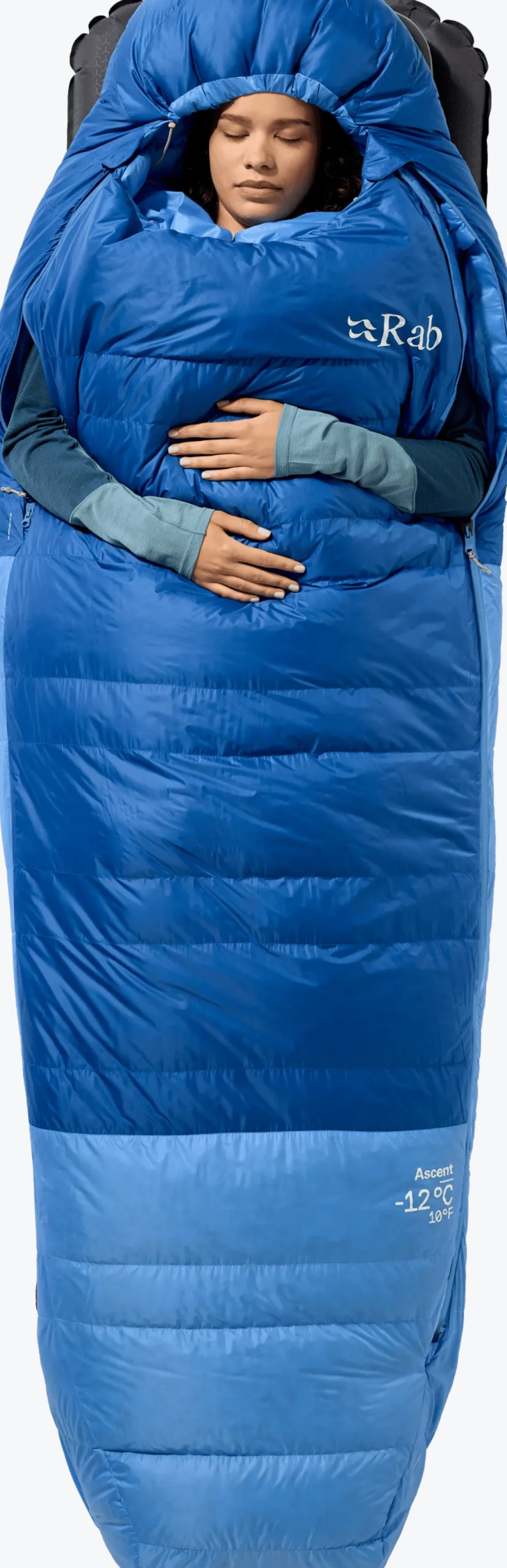 Rab Women's Ascent -12c Dark Bluebird/bluebird