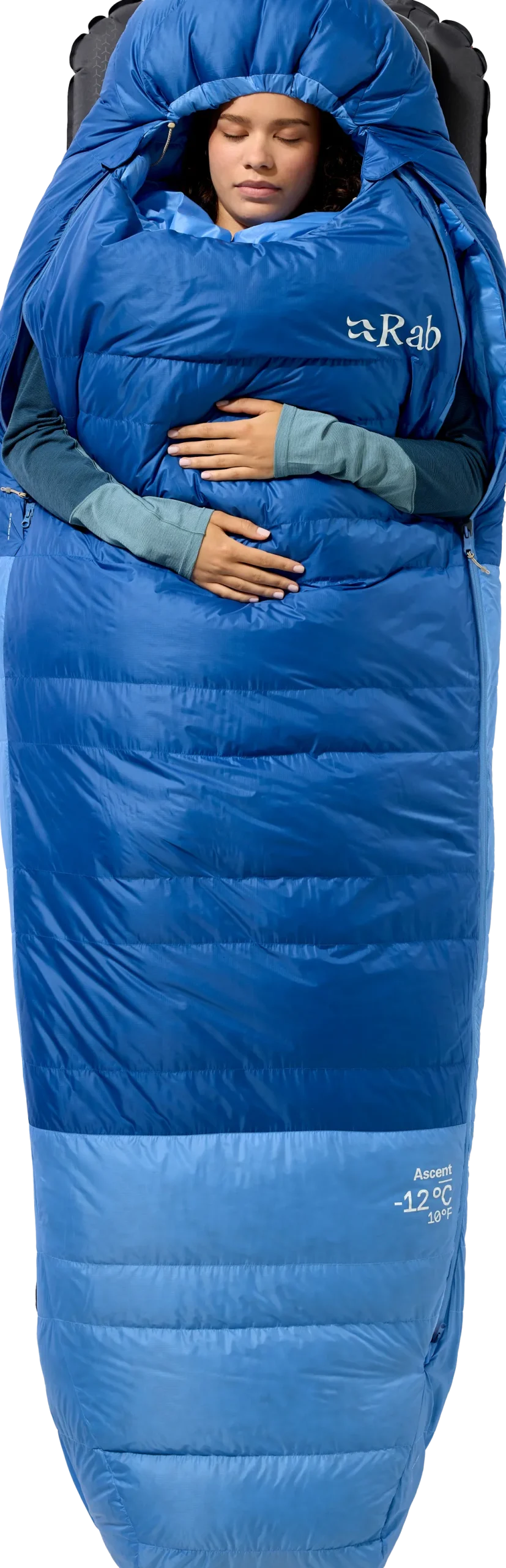 Rab Women's Ascent -12c Dark Bluebird/bluebird
