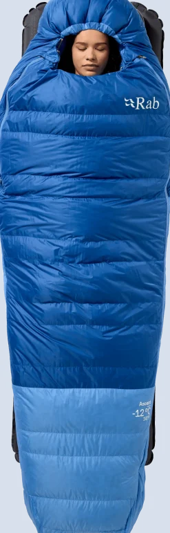 Rab Women's Ascent -12c Dark Bluebird/bluebird