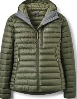 Rab Women's Microlight Alpine Down Jacket Army
