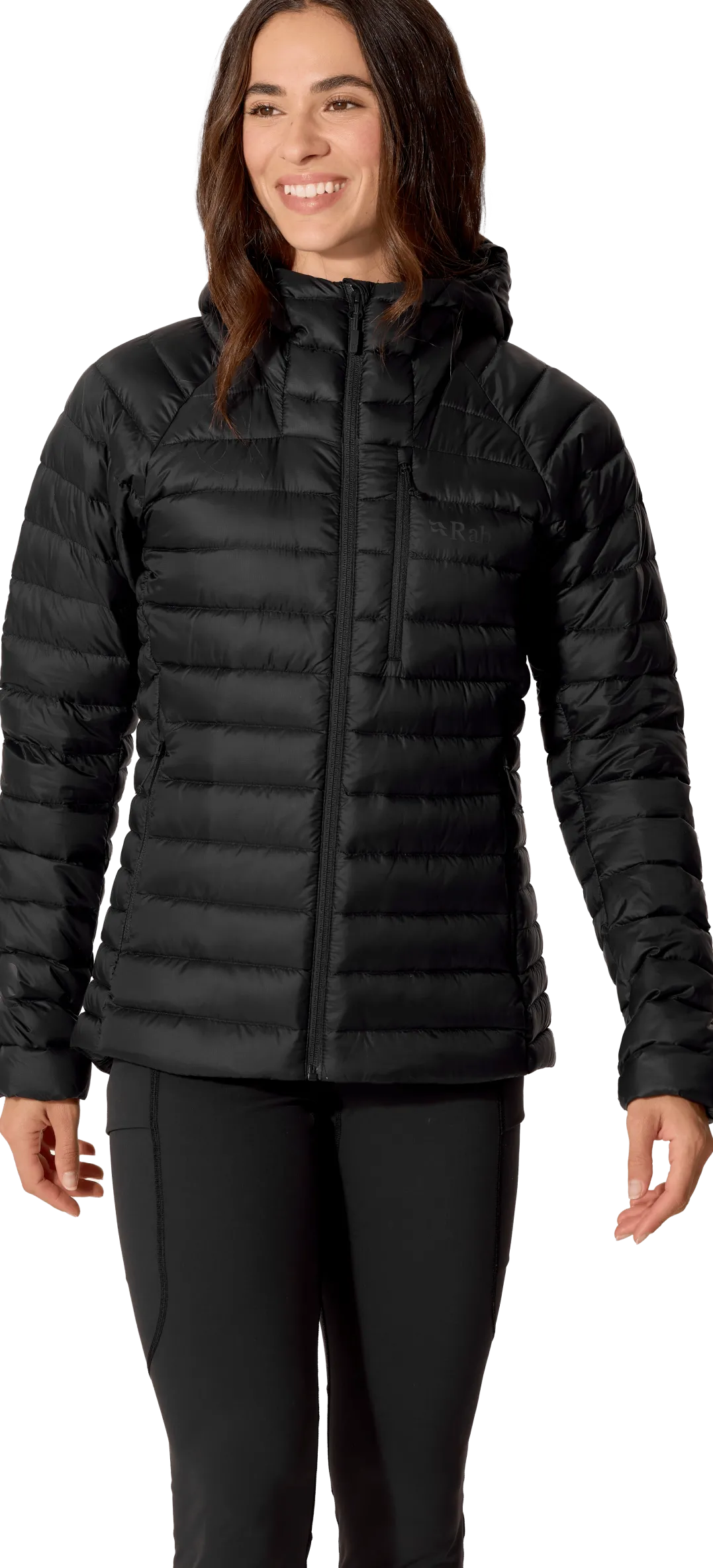 Rab Women's Microlight Alpine Down Jacket Black