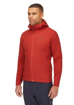 Rab Xenair Alpine Light Jacket Tuscan Red