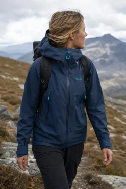 Rab Yangra GTX Jacket Wmns Deep Ink/ultramarine