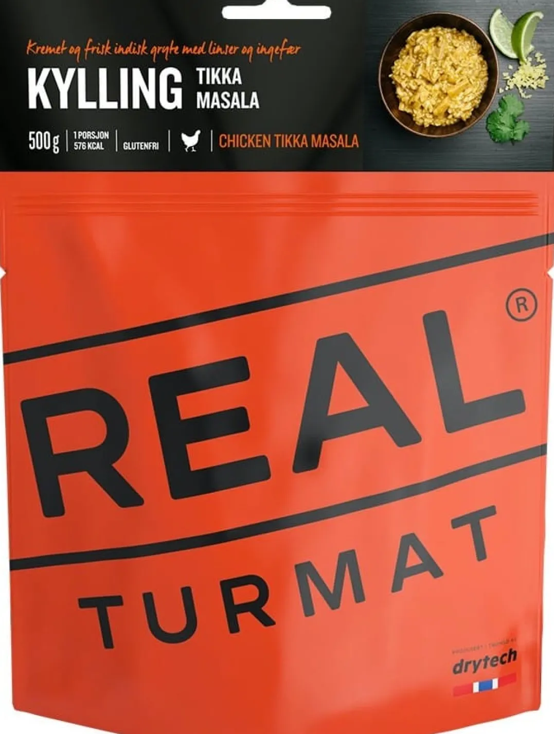 Real Turmat Kylling Tikka Masala 500g