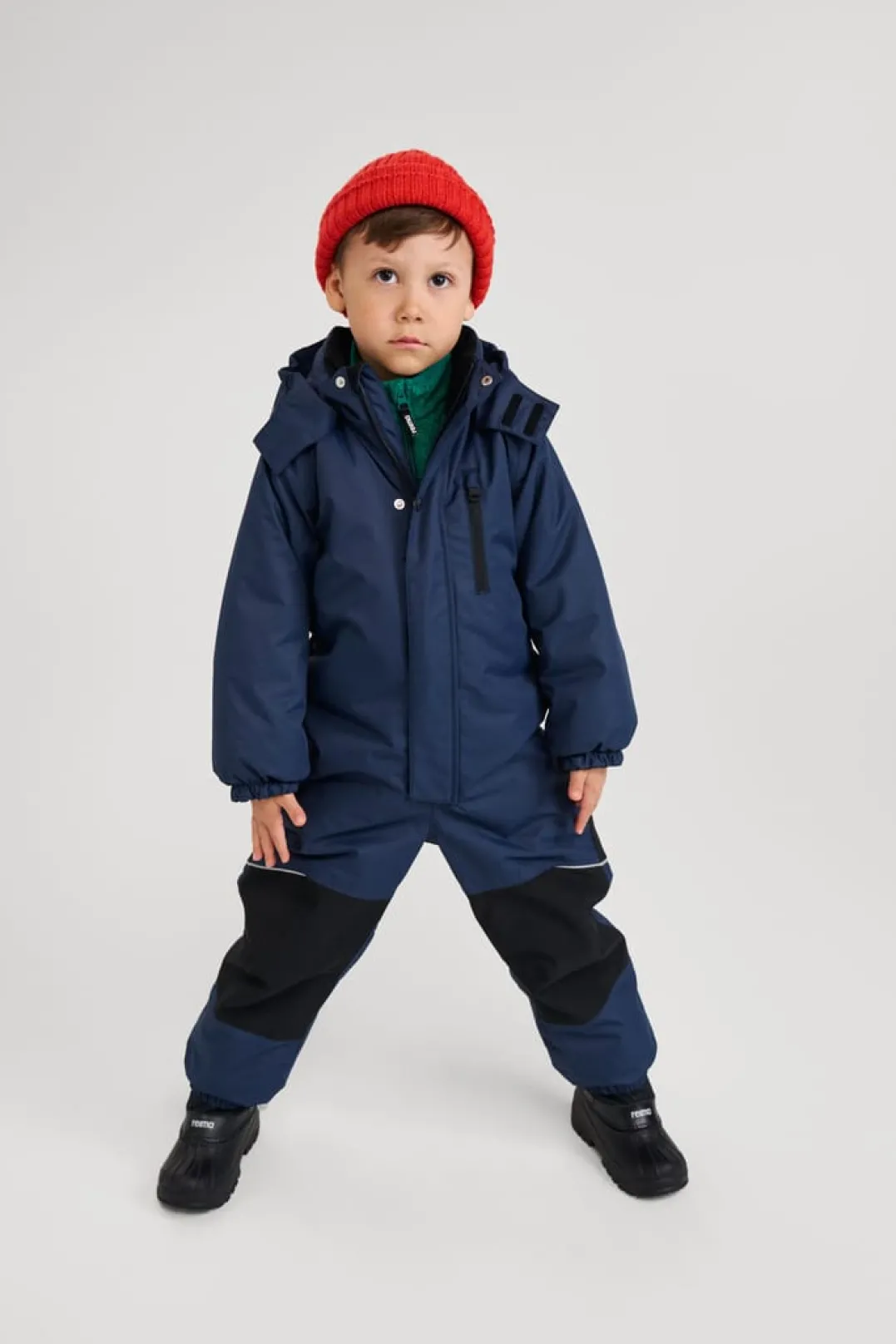 Reima Kids' Reimatec Winter Overall Kaunisto Navy