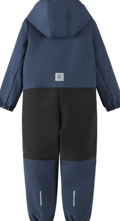 Reima Kids' Softshell Overall Nurmes Navy