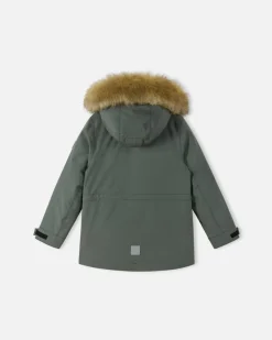 Reima Reimatec Down Jacket, Serkkula Thyme Green