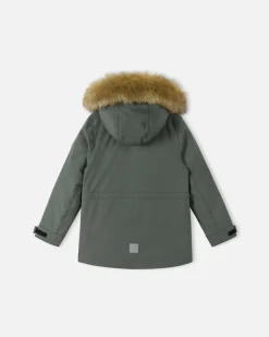 Reima Reimatec Down Jacket, Serkkula Thyme Green