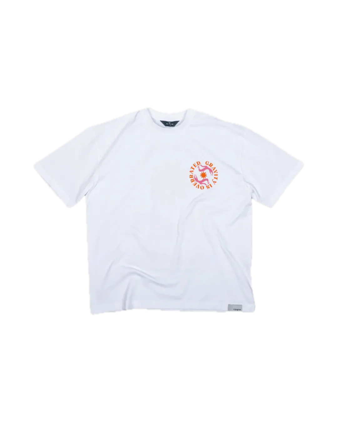Rúngne Gravity Is Overrated Tee White