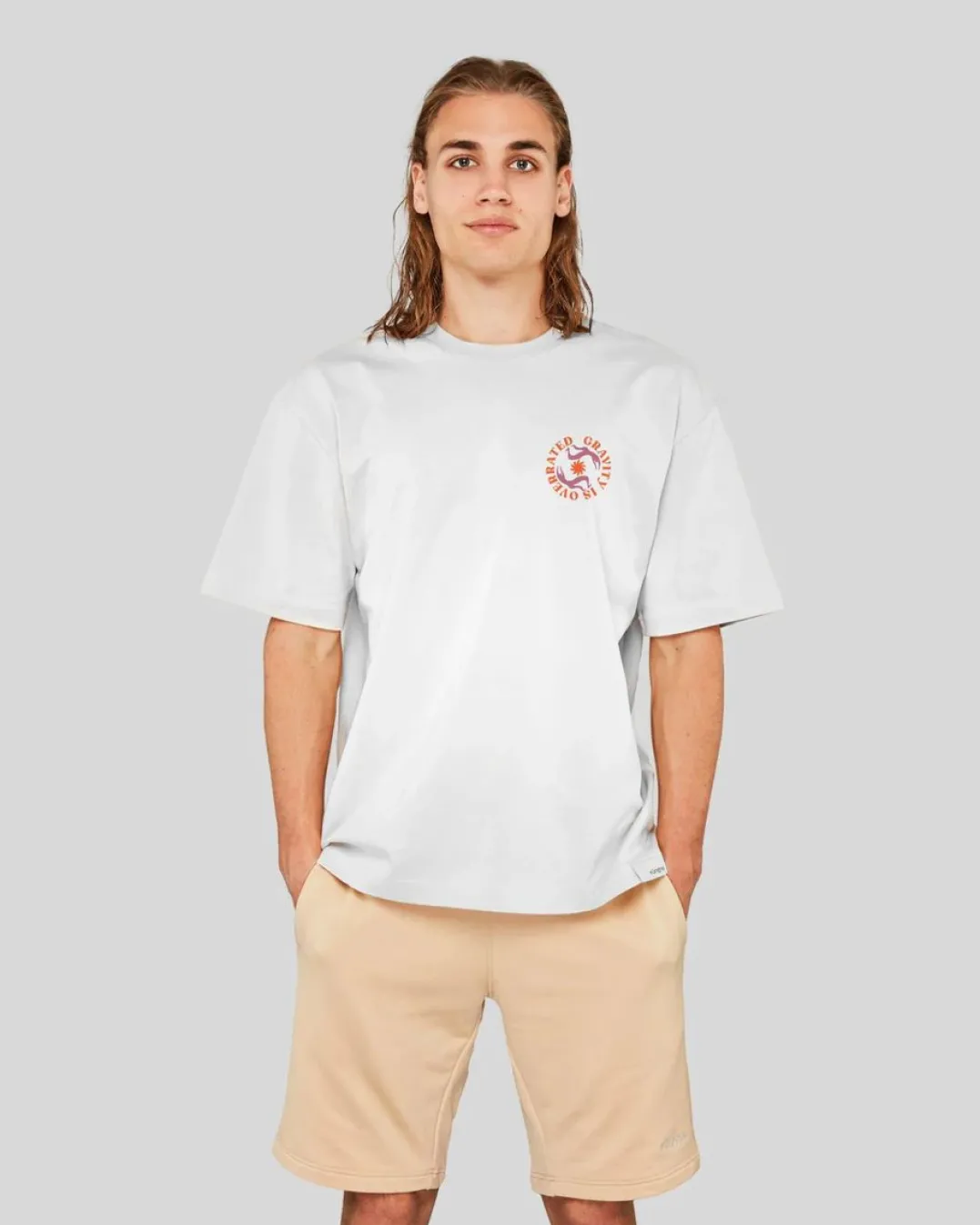Rúngne Gravity Is Overrated Tee White