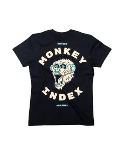 Rúngne Monkey Index Tee Regular Fit Black