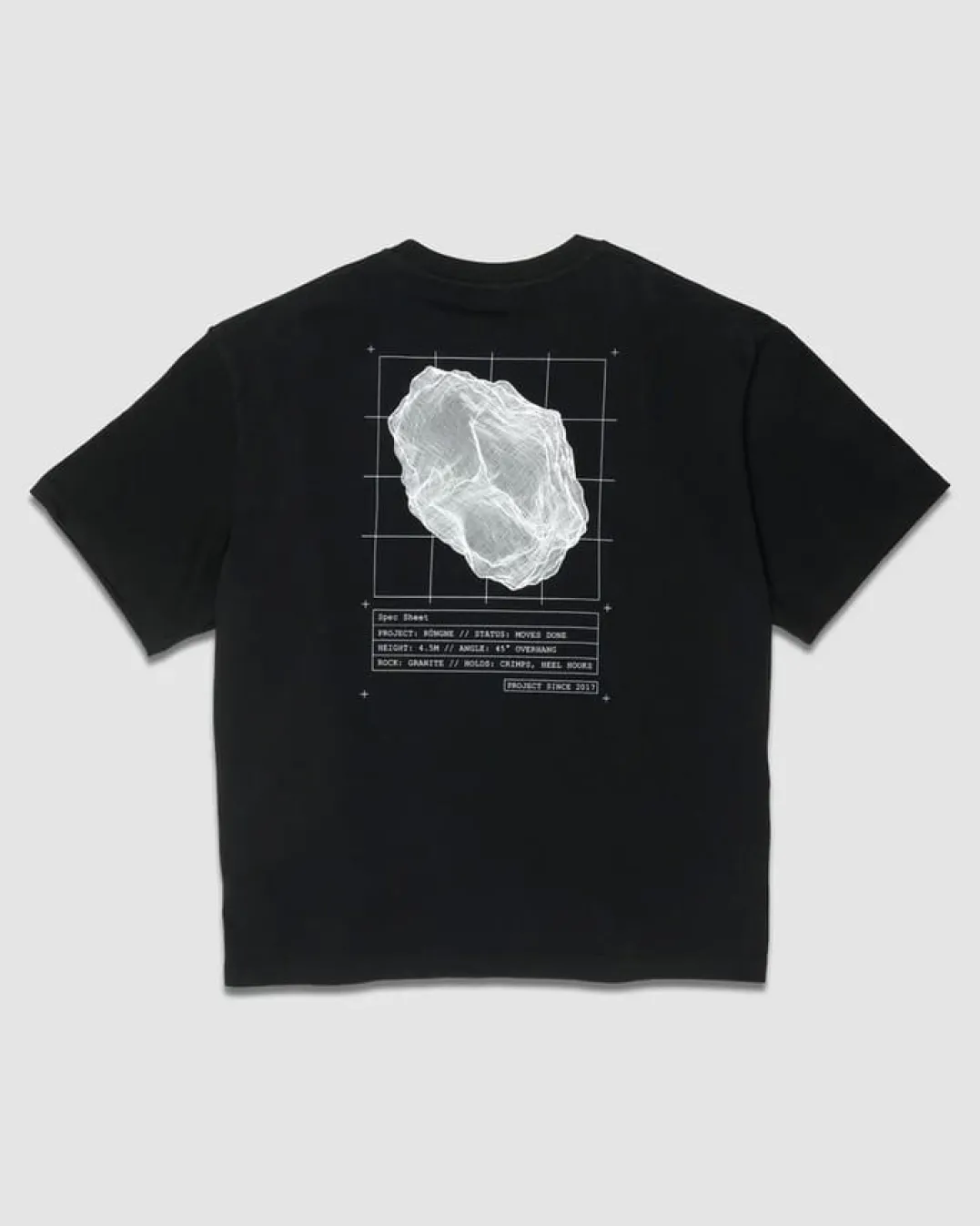 Rúngne Open Project Tee Black