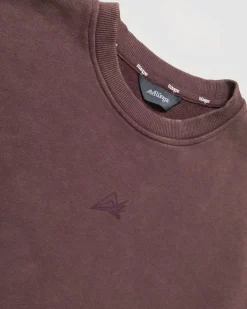 Rúngne Project Crewneck Aubergine