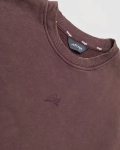 Rúngne Project Crewneck Aubergine