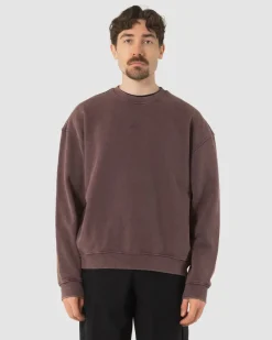 Rúngne Project Crewneck Aubergine