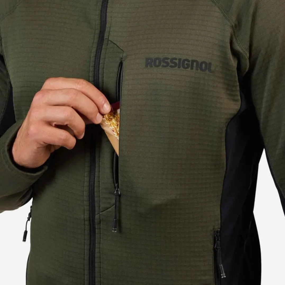 Rossignol Blackside Mix Fzh Fleece Olive Shadow