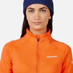 Rossignol W Blackside Mix FZ Fleece Orange Flame