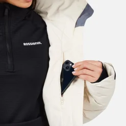 Rossignol W Wispile Ripstop Down Jkt Nature White