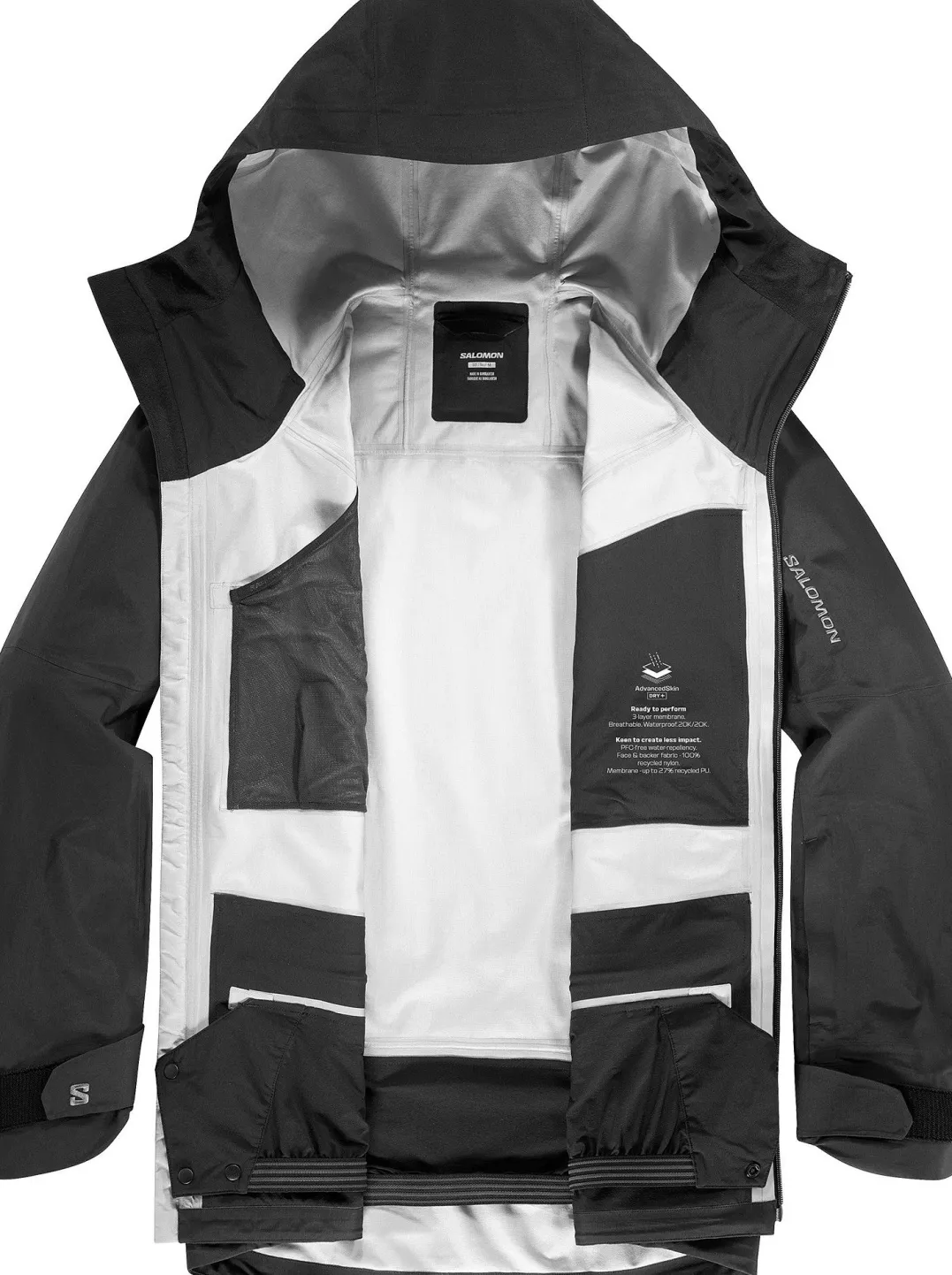 Salomon Absolute 3l Jkt M Deep Black