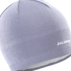 Salomon Beanie Blue Granite