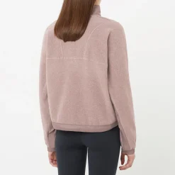Salomon Chroma Fleece Crop W Etherea / Iron