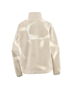 Salomon Chroma Fleece Crop W Silver Cloud/