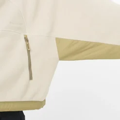 Salomon Chroma Fleece Crop W Whisper White/Gray Green