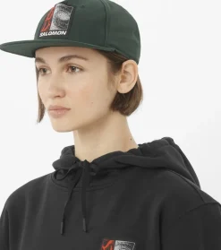 Salomon Freestyle Flat Cap Green Gables