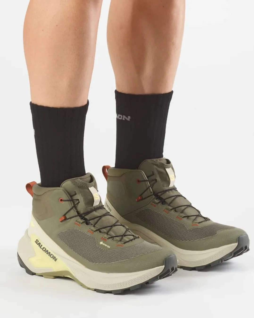 Salomon Genesis Mid Gtx Olive Night / Peat / Eucalyptus