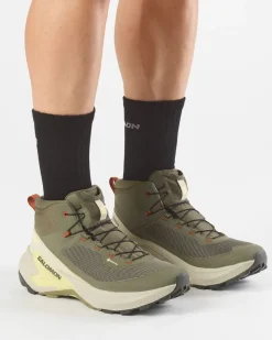Salomon Genesis Mid Gtx Olive Night / Peat / Eucalyptus