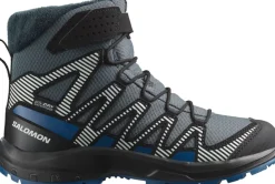 Salomon Junior Shoes XA Pro V8 Winter Cswp Turbulence/Black/Dark Blue