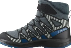 Salomon Junior Shoes XA Pro V8 Winter Cswp Turbulence/Black/Dark Blue