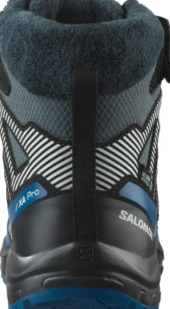 Salomon Junior Shoes XA Pro V8 Winter Cswp Turbulence/Black/Dark Blue