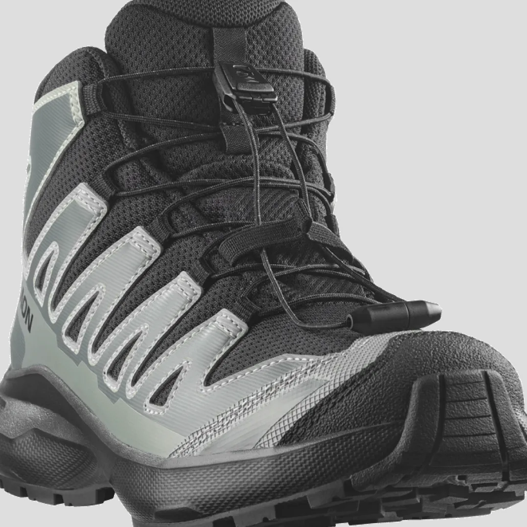 Salomon Junior´s Xa Pro Mid Waterproof Black / Sedona Sage / Wrought Iron