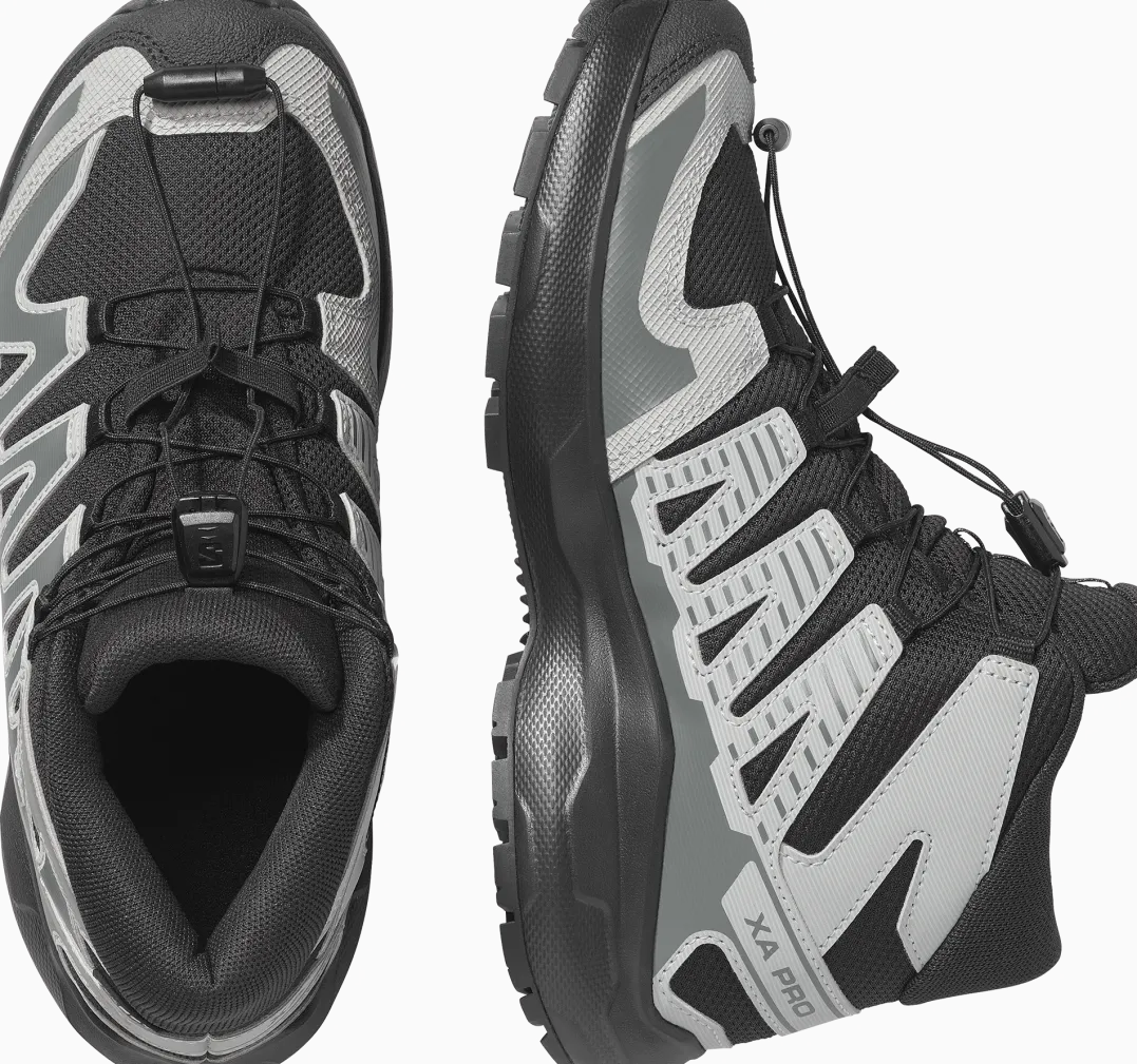 Salomon Junior´s Xa Pro Mid Waterproof Black / Sedona Sage / Wrought Iron