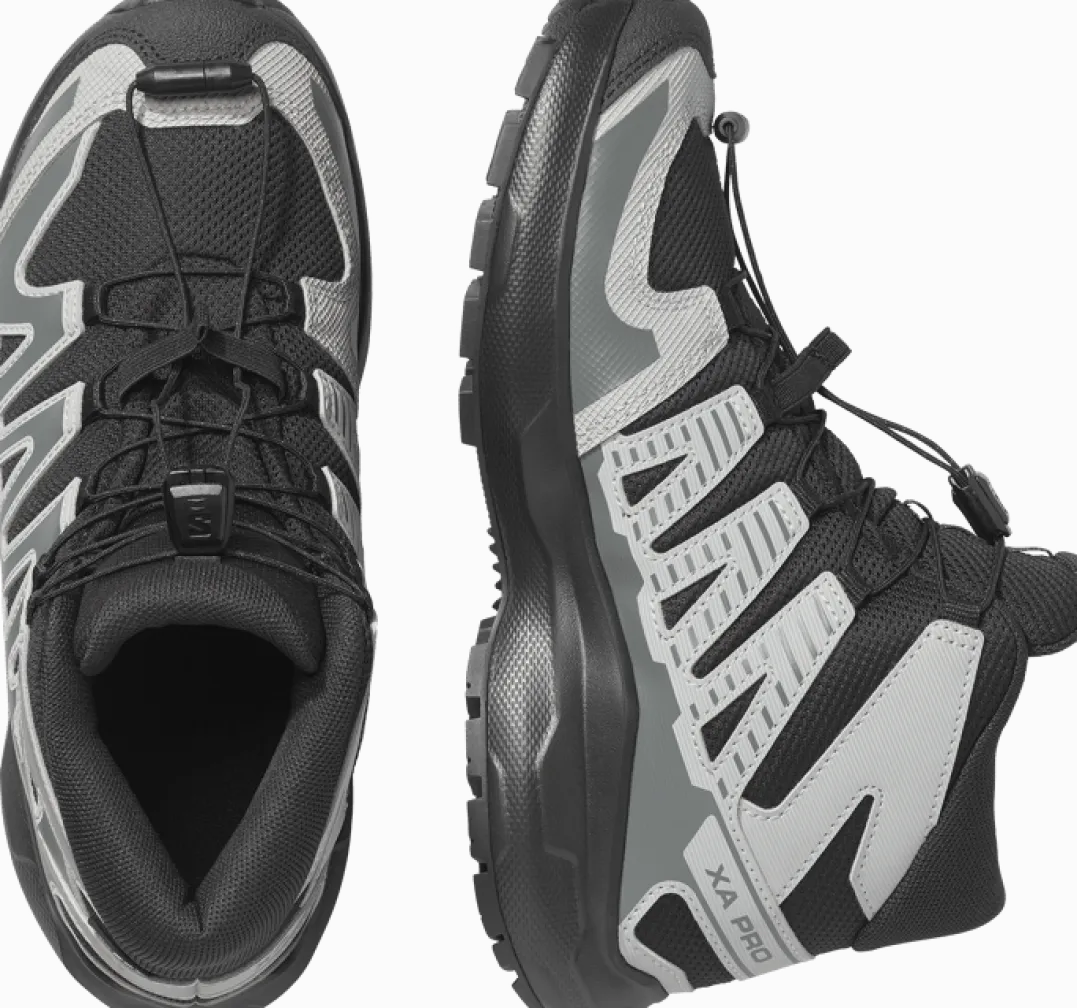 Salomon Junior´s Xa Pro Mid Waterproof Black / Sedona Sage / Wrought Iron