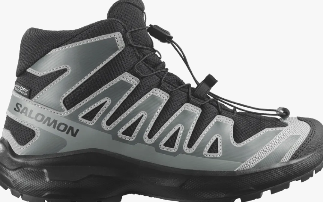 Salomon Junior´s Xa Pro Mid Waterproof Black / Sedona Sage / Wrought Iron