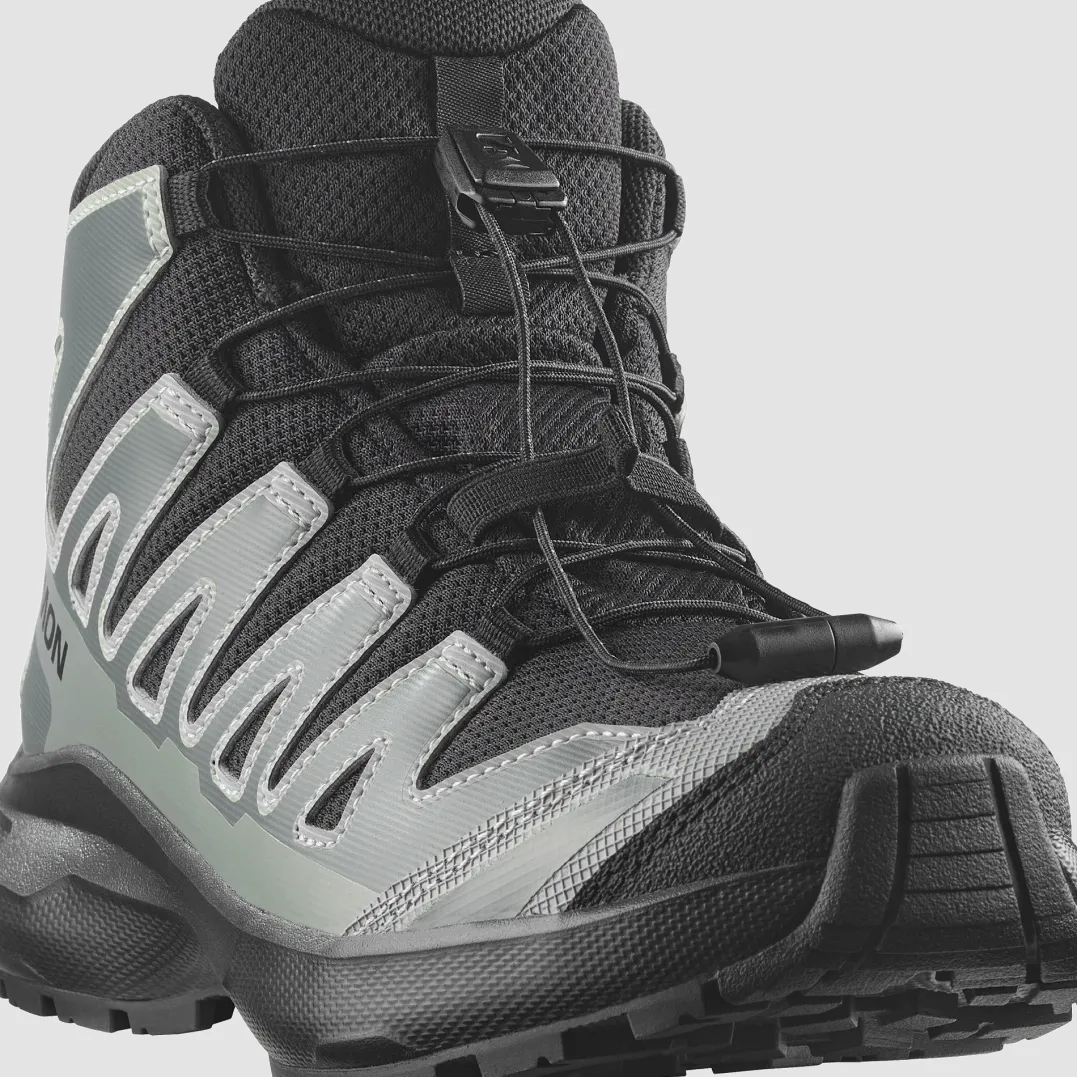 Salomon Junior´s Xa Pro Mid Waterproof Black / Sedona Sage / Wrought Iron