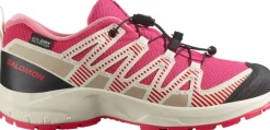 Salomon Kids' XA Pro V8 Waterproof Rouge Red/vanilla Ice/flamingo Pink