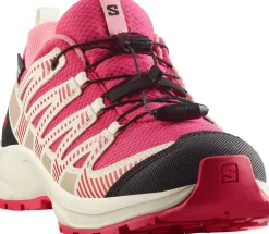 Salomon Kids' XA Pro V8 Waterproof Rouge Red/vanilla Ice/flamingo Pink